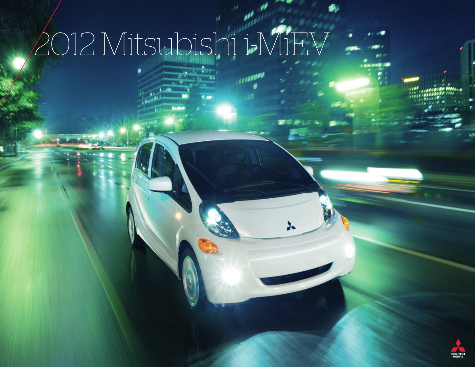 2012 Mitsubishi i-MiEV Brochure